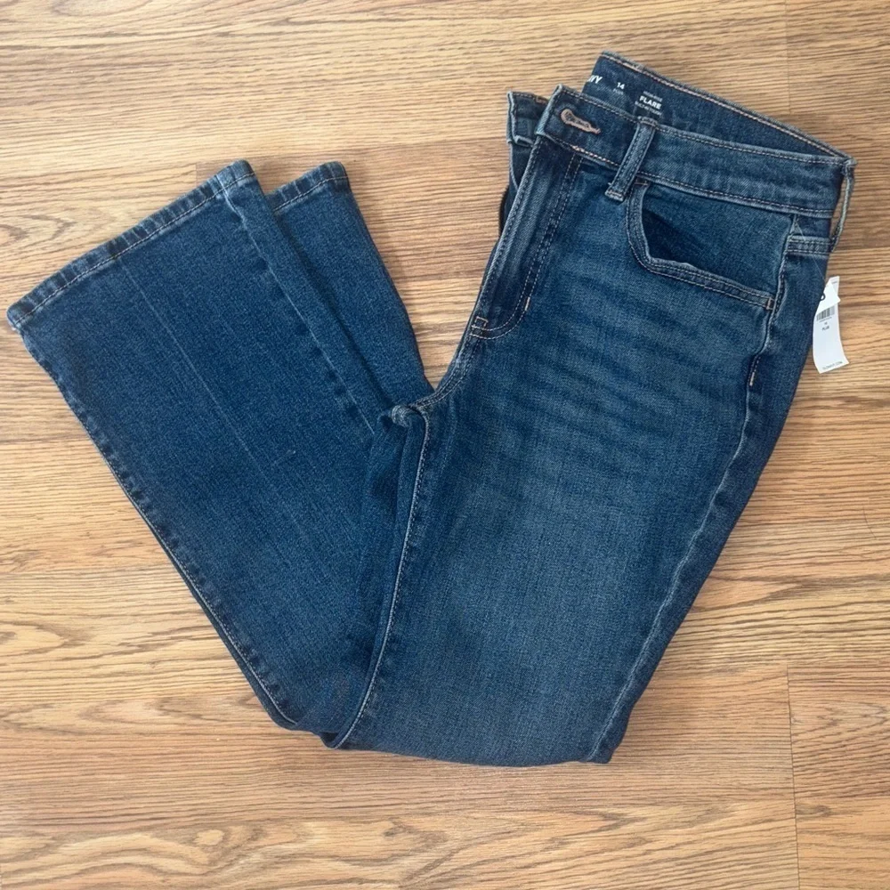 Old Navy Dark Blue Boot Cut Jeans